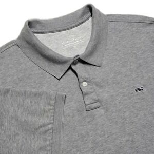 Vineyard Vines Edgartown‎ Performance Polo Shirt Mens XL Gray
